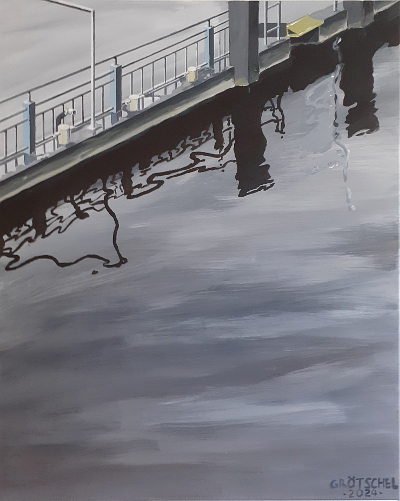 Mainkai mit Schiffsanleger